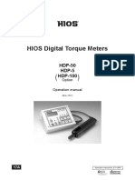 Gaya - Torque HIOS HDP-Operation-Manual