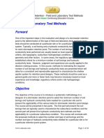 Shape Factors - Field Test Methods