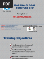 HSE Communication