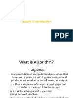 Lecture 1 Introduction