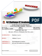 16 10 2022 - JR.C 120 - Jee Adv (2019 P2) - WTA 11 - Q.PAPER