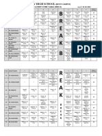 Teacher Wise Timetable