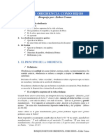 Bosquejo Reto de Obediencia Como Hijos - Escuela Bíblica PARA COMPARTIR