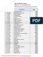 Price List Product Oxone October 2013