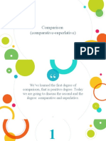 Comparison Degree (Comparative-Superlative) A