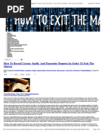 How To Reveal Curses, Spells, and Energetic Daggers in Order To Exit The Matrix - How To Exit The Matrix: How To Exit The Matrix