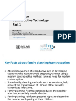 Updates Contraceptive Technology Part1 Festin 2017