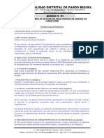 Formato de Términos de Referencias para Servicios en General Yo Consultoría