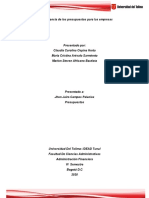 Proyecto Investigativo Presupuestos