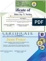 Certificate For Students