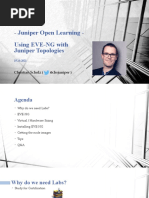 Using EVE-NG With Juniper Topologies-Share 19.10.2021