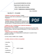 Corrige Type Pharmacocinetique