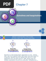 Chapter 7 - Quinolines and Isoquinolines