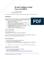 Nw4install DHCP