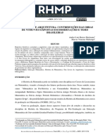 Artigo História Da Matemática e Arquitetura