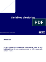 Variables Aleatorias