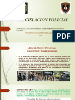 Legislacion Policial-Defensoras de La Democracia