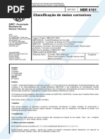 NBR 6181 04-2003 - Classificação de Meios Corrosivos