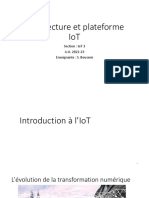 Chapitre 1 Architecture IoT 22-23