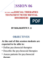 02 Session 06 Psychosocial Therapies