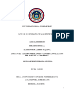 Asignatura: Catedra Integradora - "Constitucionalizacion Del Derecho Ecuatoriano"