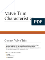 M. Trim Characterstics