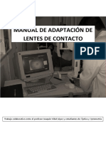 MANUAL DE ADAPTACIÓN DE LENTES DE CONTACTO (1 Parte)