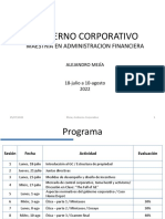 Gobierno Corporativo - Sesion 1 - Introducción Al GC Estructura de Propiedad