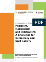 Lürhrmann, Hellmeier (2020) - Populism, Nationalism and Illiberalism. A Challenge For Democracy and Civil Society