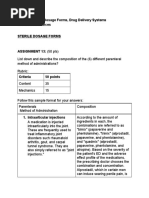 PDF - Assign (13) - STERILE DOSAGE FORMS