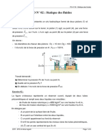 TD N°02 Statique Des Fluides