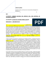 Formato Escrito Tercero en Tutela