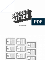 Secret Hitler Print and Play