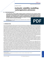 Multi-Variate Stochastic Volatility Modelling Using Wishart Autoregressive Processes