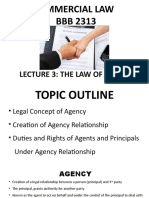 Commercial Law - Lecture 3