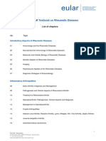 List of Chapters - EULAR Textbook On Rheumatic Diseases