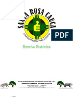 Reseña Historica-Santa Rosa Cauca