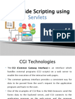 Servlet Side Scripting Using Servlets-1