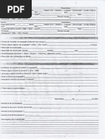 Ficha Cadastral Familiar Pessoas Ja Na Ocupacao MTST