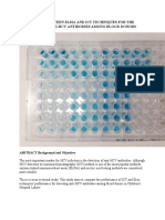 Comparison Between Elisa and Ict Techniques For The Detection of Anti