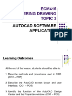 Week 3 - Autocad Software Application