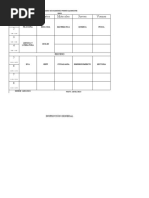 Horarios Examenes 1er Quimestre - Cursos - Matutina