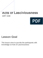 Acts of Lasciviousness-Ramgen Edit