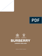 Burberry 2020-21 Strategic Report