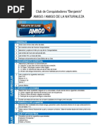 Programcion Por Clases de Club de Conquistadores