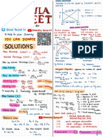 Formula Sheet Class 12