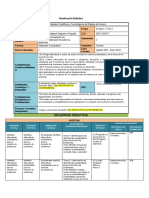 Planificación Didáctica