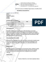 Formato de Informe Diagnóstico