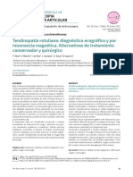 Tendinopatía Rotuliana Diagnostico Ecográfico