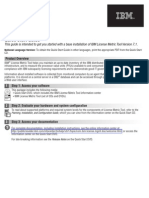 Quick Start Guide: IBM License Metric Tool